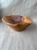 Hand Carved Fir Tree Wooden Bowl