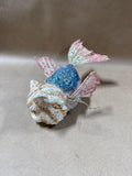 Glitter Cat Fish Ornament