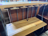 Metal and Wood Baker's Rack