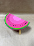 Half Watermelon Candle/Plant Stand