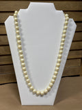 Large Faux Pearl Necklace