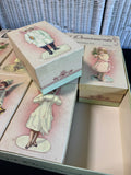 8-Piece Costco Angel Porcelain Ornament Victorian Set with Boxes