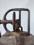 Dazey Antique Large Glass Hand-Crank Glass Butter Churn