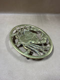 (B) Gorham Brass Crab Trivet