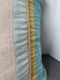 C&F Enterprises Embroidered Seahorse Throw Pillow with Rope Trim