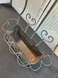 Victorian Style Wrought Iron Window Box Planter