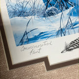 Signed Commemorative Print of North American Game Bird Series Stamp