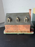 (D) Lang and Wise Colonial Williamsburg Margaret Hunter Shop Lighted Building in Box (WORKS)