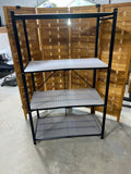 Lightweight Black Metal Shelf