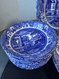 16-Piece Spode England Italian Blue China