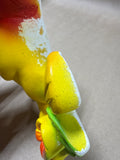 Kitschy Canary Chalkware With Hook