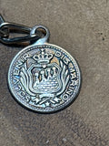 Silver Tone Souvenir Dismarino Coin Bracelet