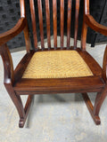 Bamboo Co./M. Hayat & Bros. Ltd. Rocking Chair, "Savoy London"