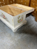 Hand Crafted Painted Trunk