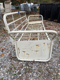 Vintage Painted Metal Porch Glider (PROJECT PIECE)