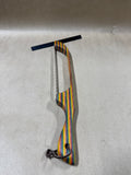 Wooden Rainbow Striped Bread Knife