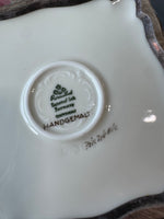 (B) Rosenthal Germany Chippendale Square Porcelain Trinket Dish