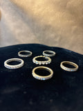 Lot of Fashion Rings (6)