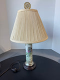 Chinese Famille Rose Porcelain Vase Lamp (WORKS)