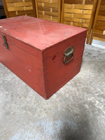 Red Painted Trunk