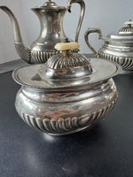 5-Piece Michael C. Fina Co. England Sterling Silver Tea Service Set