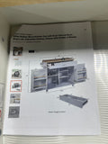 Harper & Bright Designs Kitchen Cart, on Casters