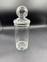 Pair Of Apothecary Jars With Bubble Lids