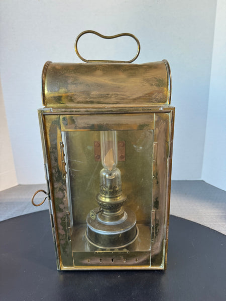 Brass Vintage Railway Oil Lantern