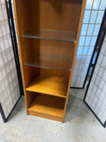 Mid Century Modern Style Clock/Shelf with Light ***Read Description Carefully***