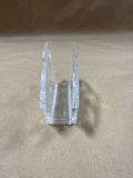 Czec Hoslovakia Glass Fan Napkin Holder