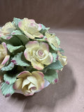 Porcelain Yellow Rose Aynsley England Bouquet