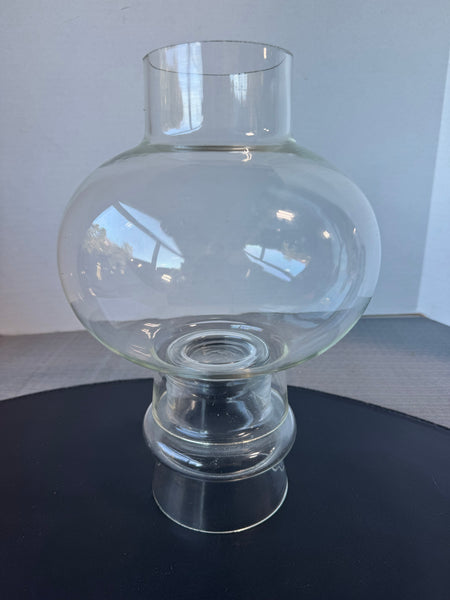 Dansk 2-Piece Vintage Glass Hurricane Candle Holder in Box (2 AVAILABLE—PRICED INDIVIDUALLY AT $15 EACH)