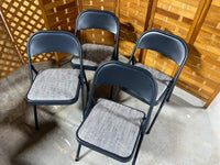 Set of 4 Folding Chairs by Furio