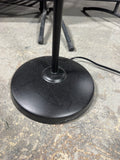Lightweight Black Metal Torchiere Lamp (WORKS)