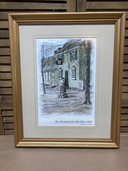An Occasion for the Arts 2003 Print by K. Krapfl; Signed