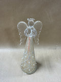 Multi Color Lenox Mercury Glass Angel Of Light With Box WORKS