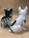 Vintage Misfit Dog & Cat Figurines - AS IS