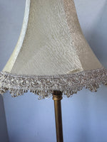 (B) Gilded Resin Pineapple Buffet Lamp (WORKS)