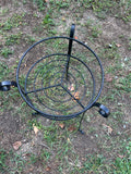 Black Lightweight Metal Plant Stand
