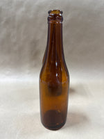 Pair Of Brown Glass Bottles