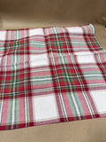 Plaid Christmas Cloth Napkins