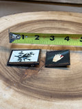 Small Paper Cuttings (Bird & Hand) Pins