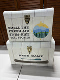 Two Camping Themed Heavyweight Cardboard Nesting Boxes