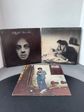 3-Piece Billy Joel Vintage Vinyl Lot