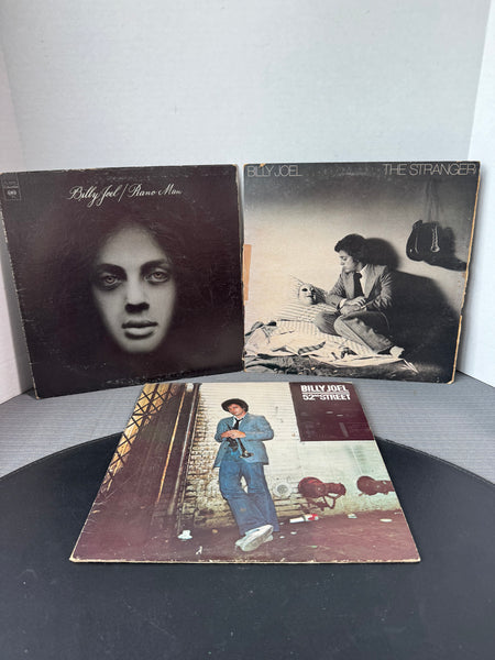 3-Piece Billy Joel Vintage Vinyl Lot