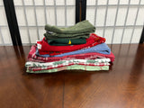 Christmas Towel Lot, 12 pc