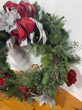 Christmas Multi Color Light Up Wreath WORKS