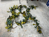 (3) Strands Faux Magnolia Leaf Garlands