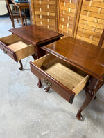 Queen Anne Style Side Tables (2)