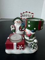 Yankee Candle Double Snowman Tealight Candle Holder